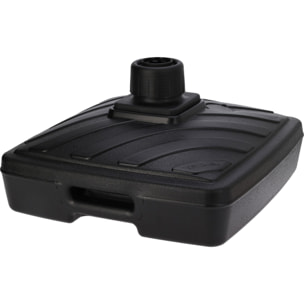 Well home soporte para sombrilla cuadrado capacidad de 40l