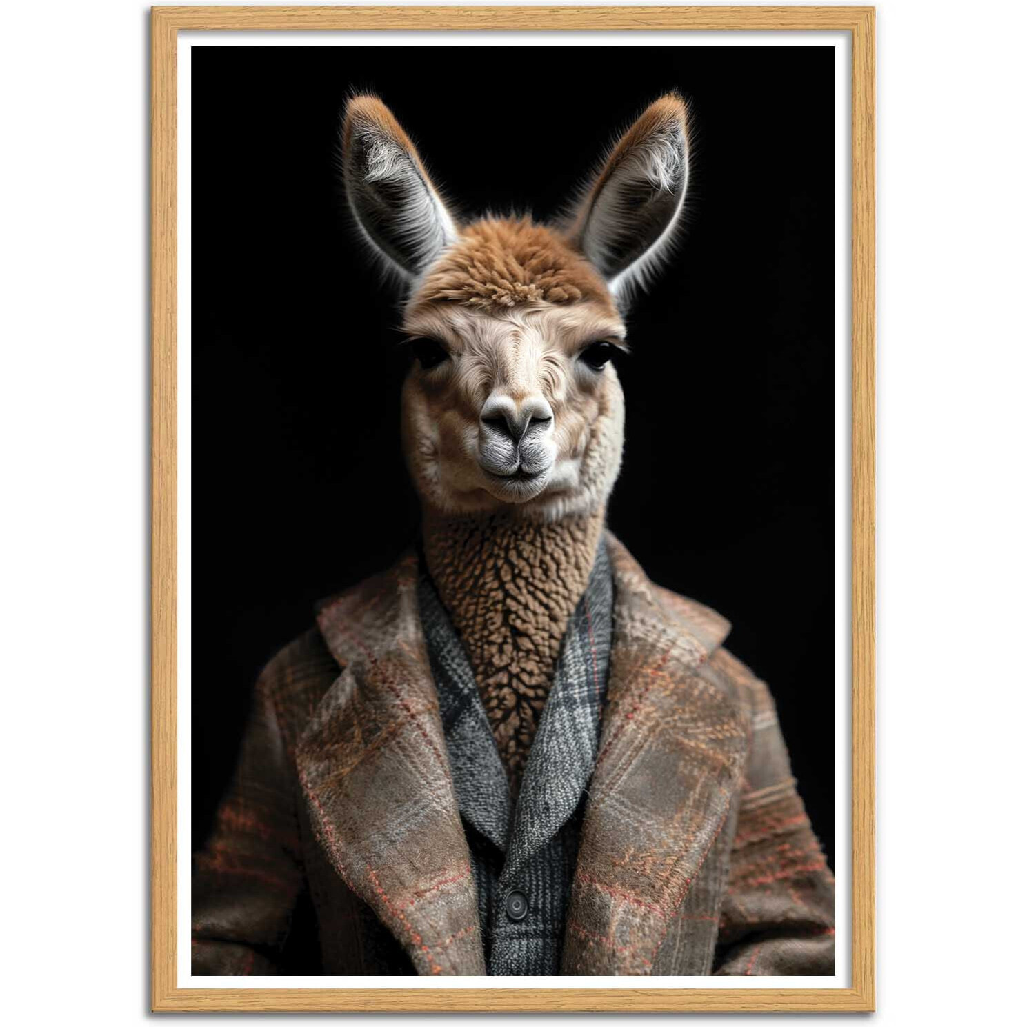 Affiche - Llama Wild Suits - Philippe Hugonnard