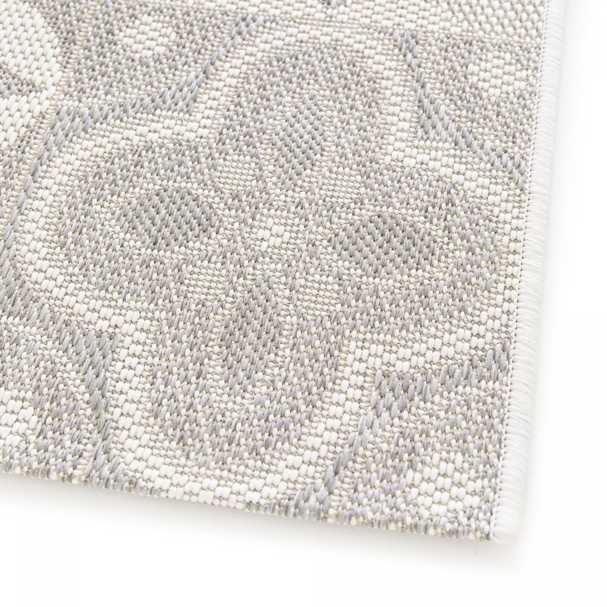 Tapis extérieur tissé kilim rectangle FUDI