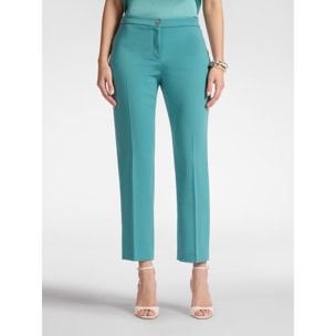 Elena Mirò - Pantalones de cady - Verde claro