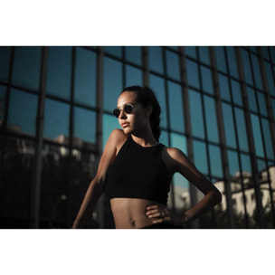 Gafas de sol OCEAN TOKYO - Dorado brillante / Marrón transparente
