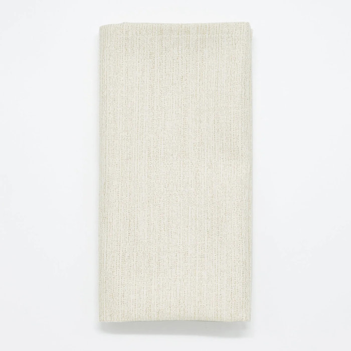 Lot de 2 Serviettes jacquard fil d'or R17948 45x45 cm