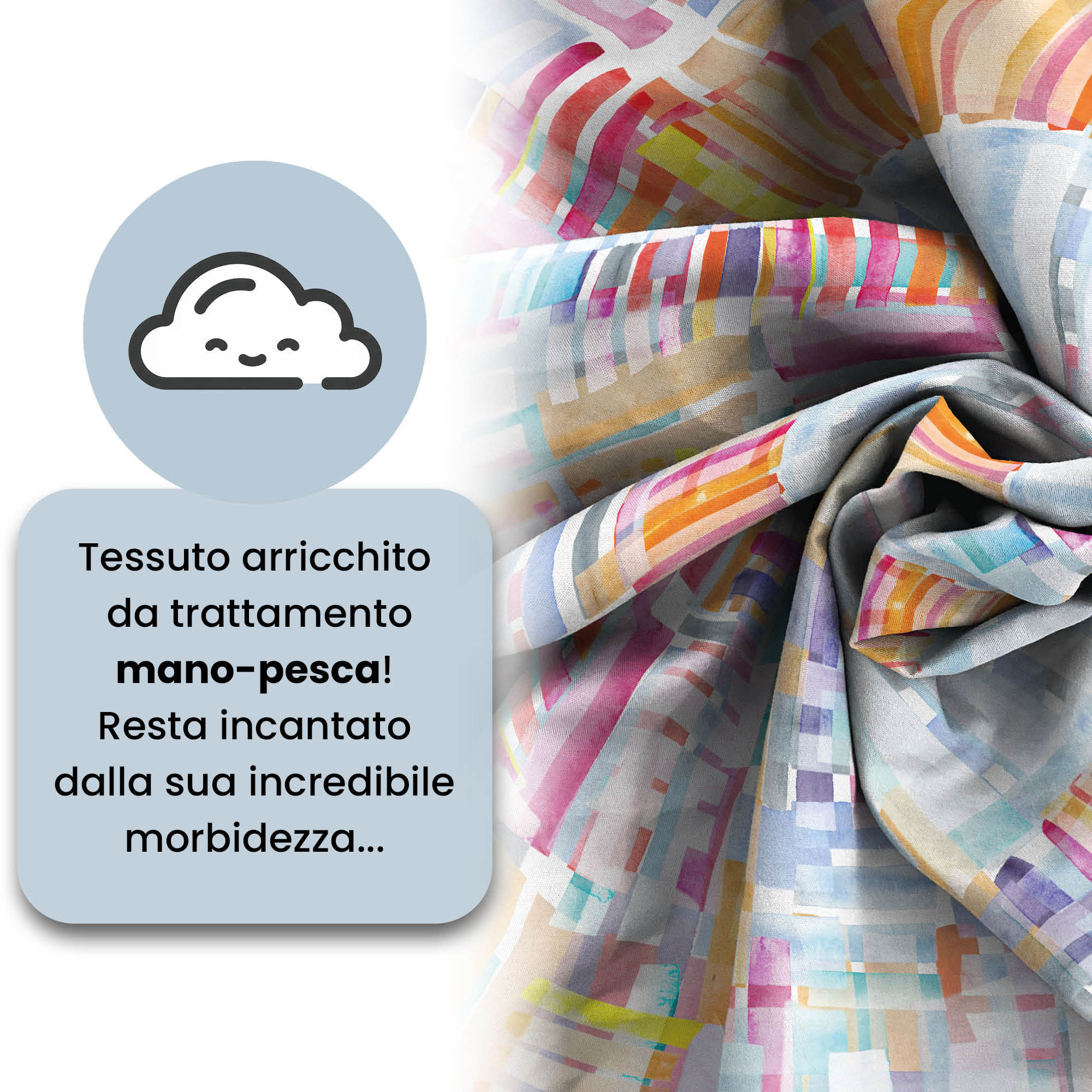 COPRIPIUMINO FASHION, 100% Microfibra, No Stiro - FRANCIS
