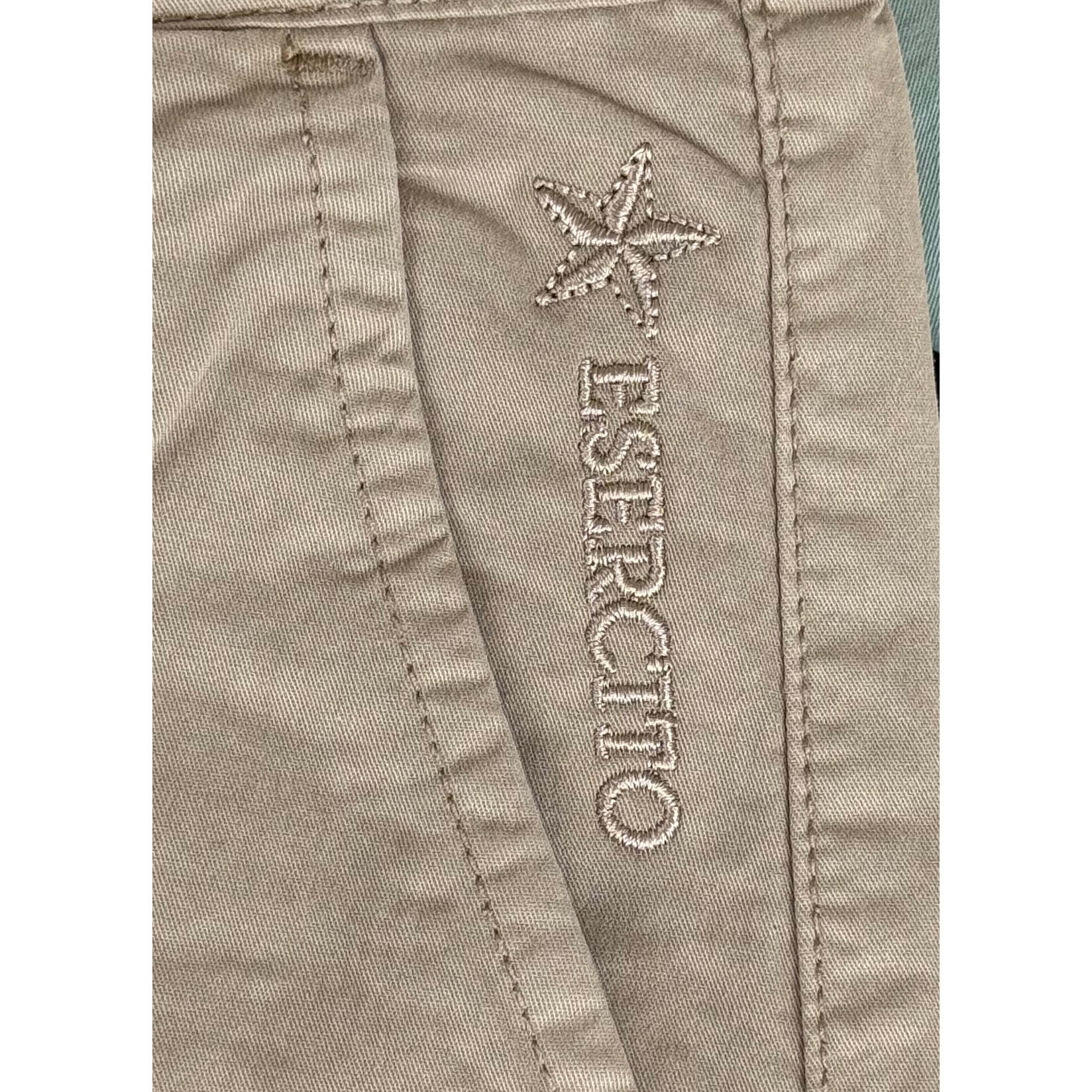 Bermuda Esercito in cotone kaki uomo