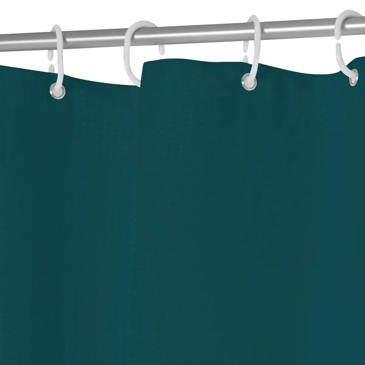 Rideau de douche 180x200cm Bleu pétrole Modern Color