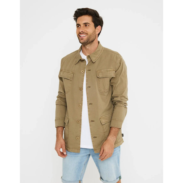 Sobrecamisa Caqui - Porquerolles