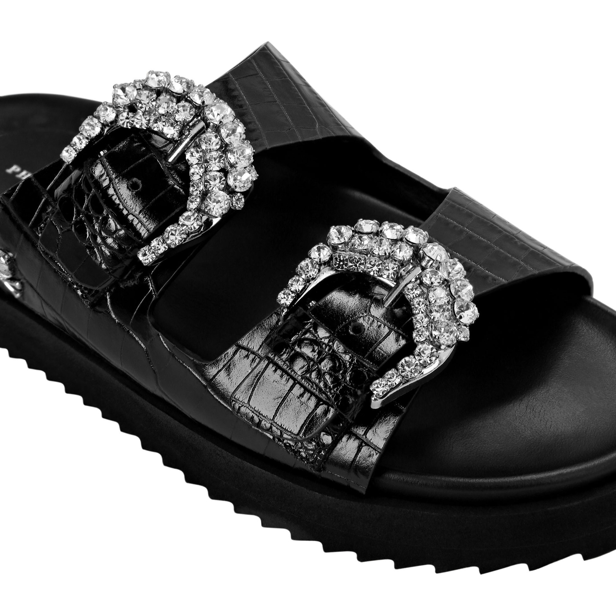 PHILIPP PLEIN Sandals Flat SKULL