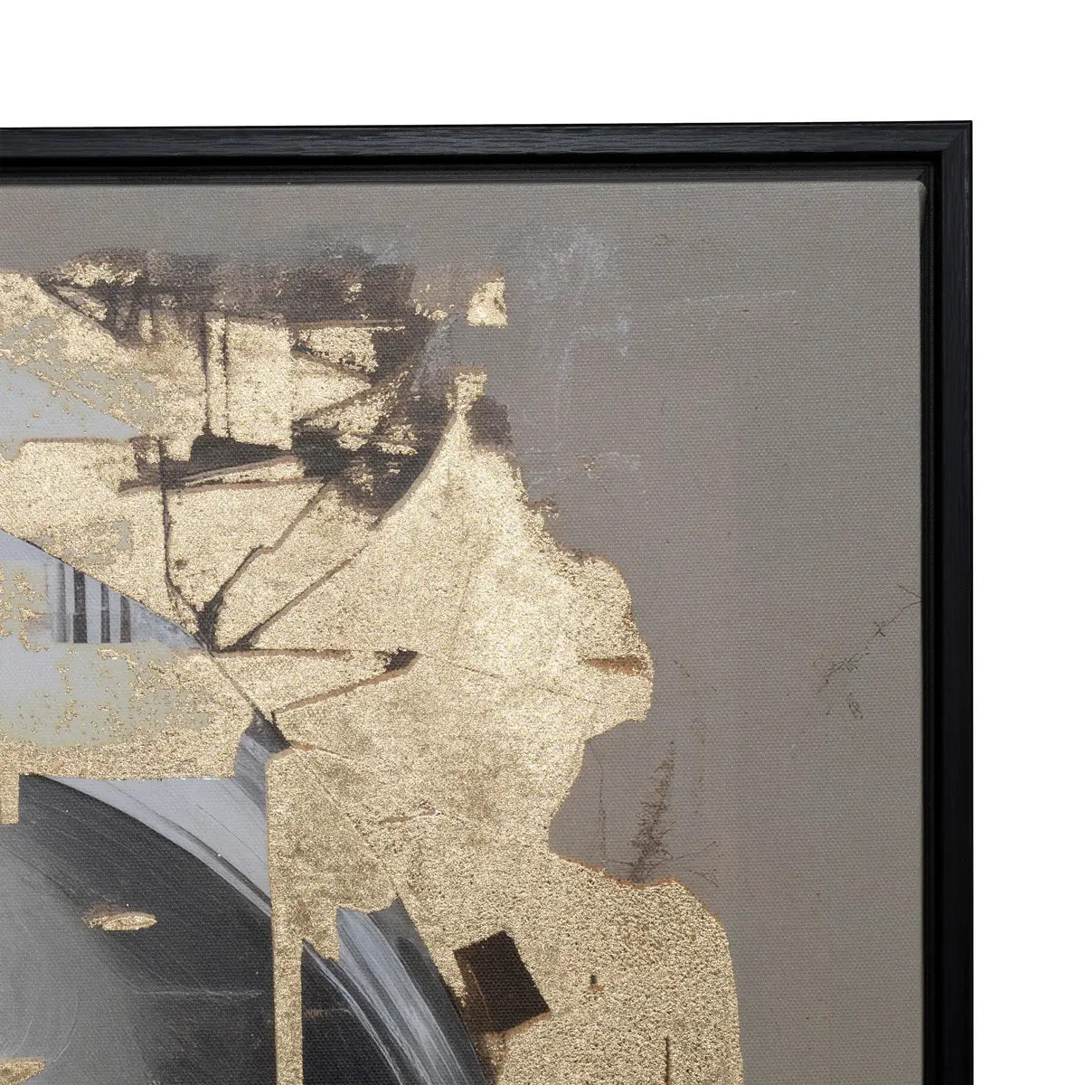 Toile imprimée encadrée "Magdalena" marron 60x80cm