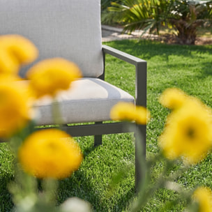 Salon de jardin aluminium 4 places ONARA