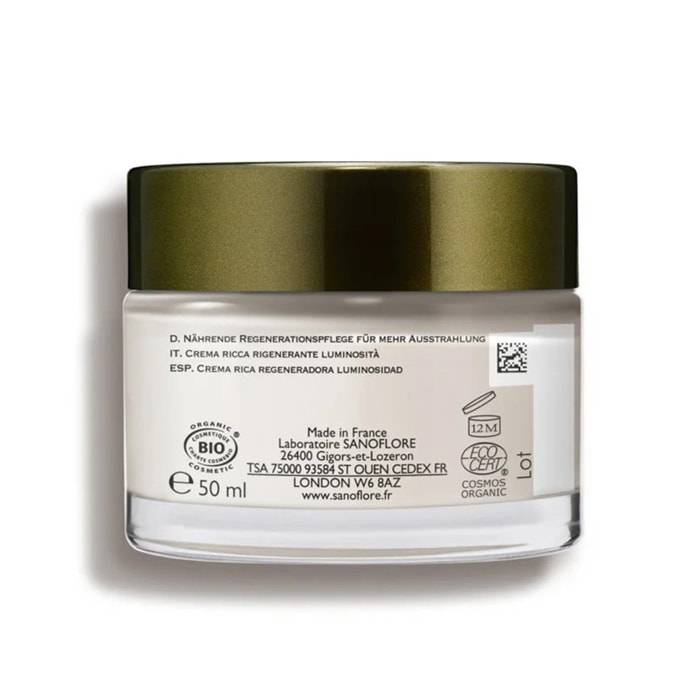 Crème des Reines Riche - Soin Anti-âge Régénérant 50 ml