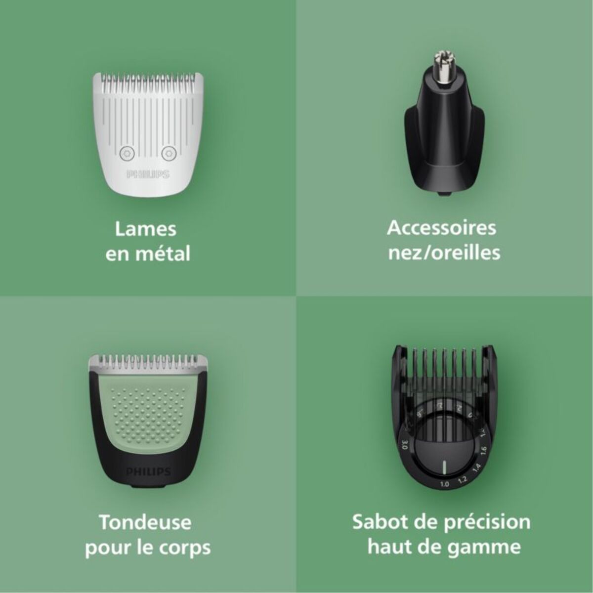 Tondeuse multi usages PHILIPS MG9531/15 Series 9000