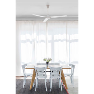 INDUS L Ventilatore a soffitto bianco