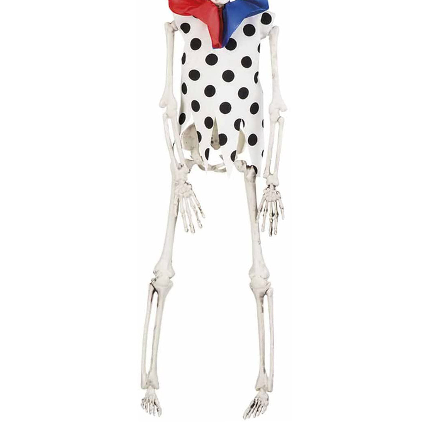 Decorazione Halloween Appendibile Scheletro Skeleton Clown 40cm
