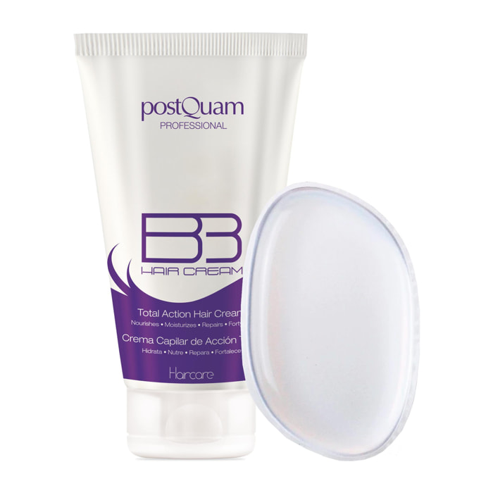 Kit De Bb Crème Capillaire Postquam Plus - 100 Ml + Éponge De Maquillage En Silicone