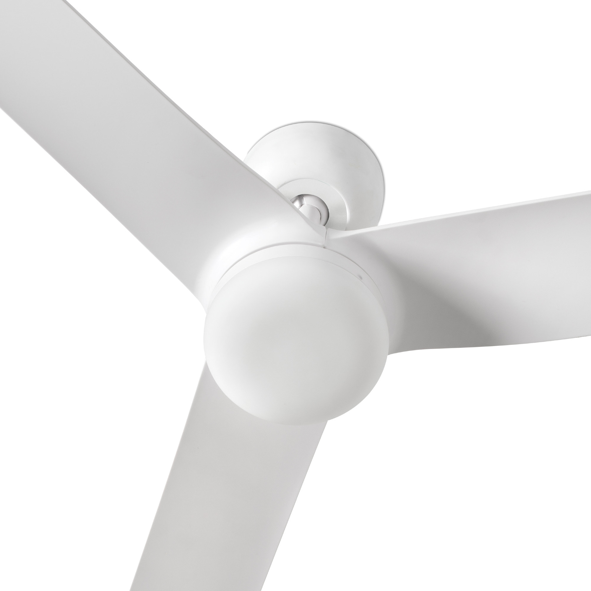 PUNT M LED Ventilatore a soffitto bianco