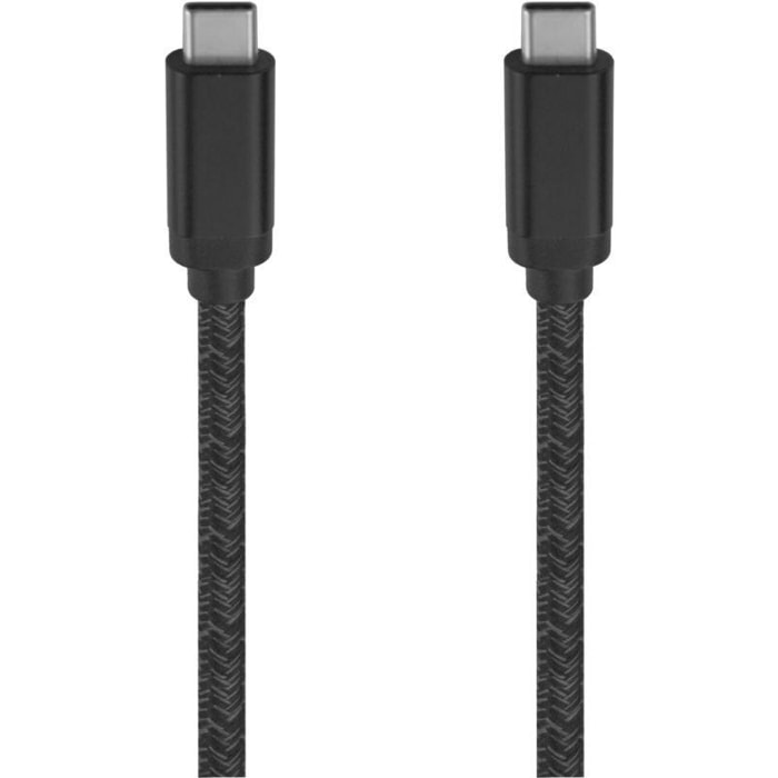 Câble USB C ADEQWAT vers USB-C 3m noir