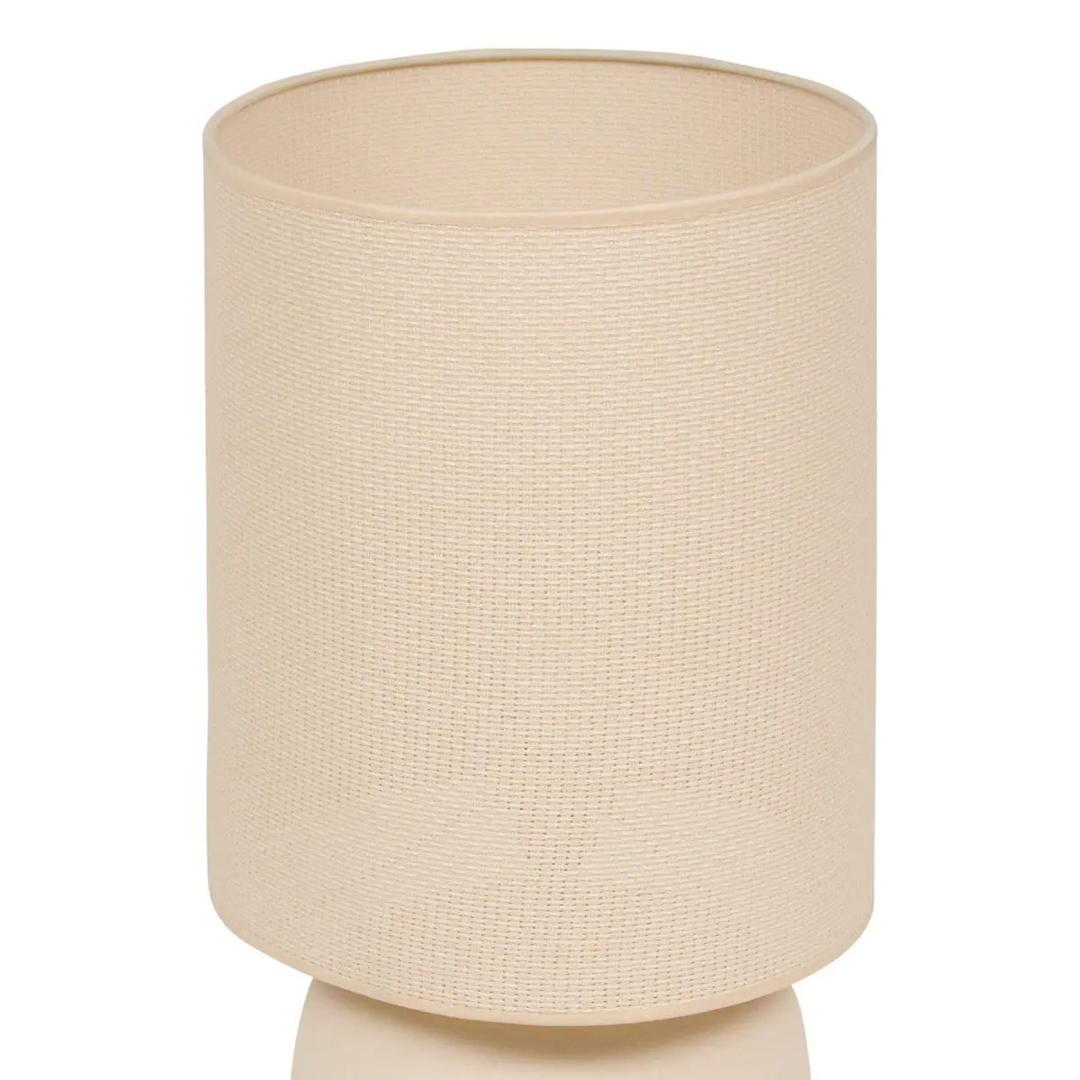 Lampe Obine cylindrique H.56cm beige