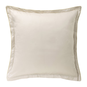 Taie d'oreiller imprimée en satin de coton bio, OPERA
