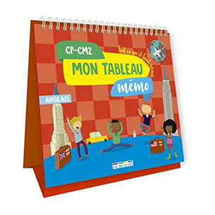 Collectif | Mon tableau mémo anglais du CP au CM2 | Livre d'occasion