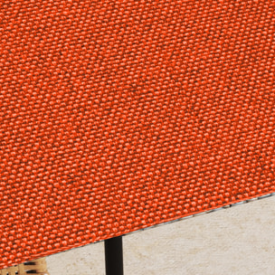 Outsunny Techo de Repuesto para Cenador, 3x3 m, Cubierta de Repuesto con 8 Orificios de Drenaje, Ventilación y Protección UV, SOLO Toldo de Recambio para Pabellón Gazebo, Naranja