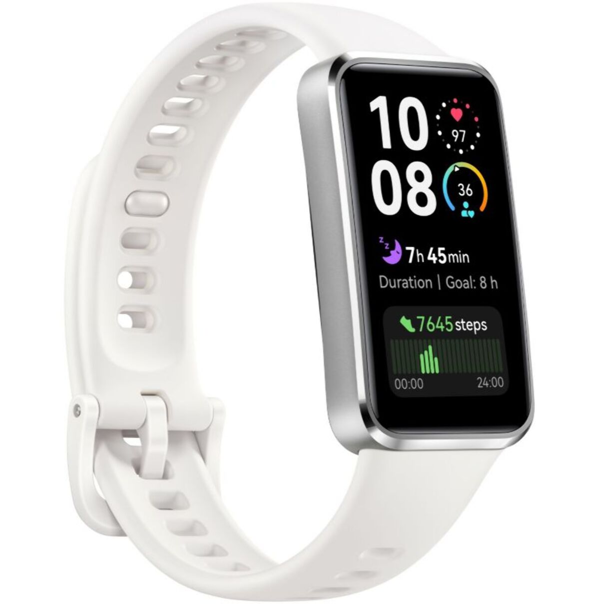Montre connectée HUAWEI Band 10 Blanc Titane
