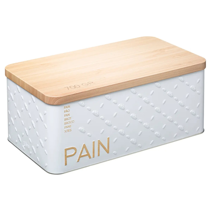 Boîte à pain "Scandinave" naturel BR6