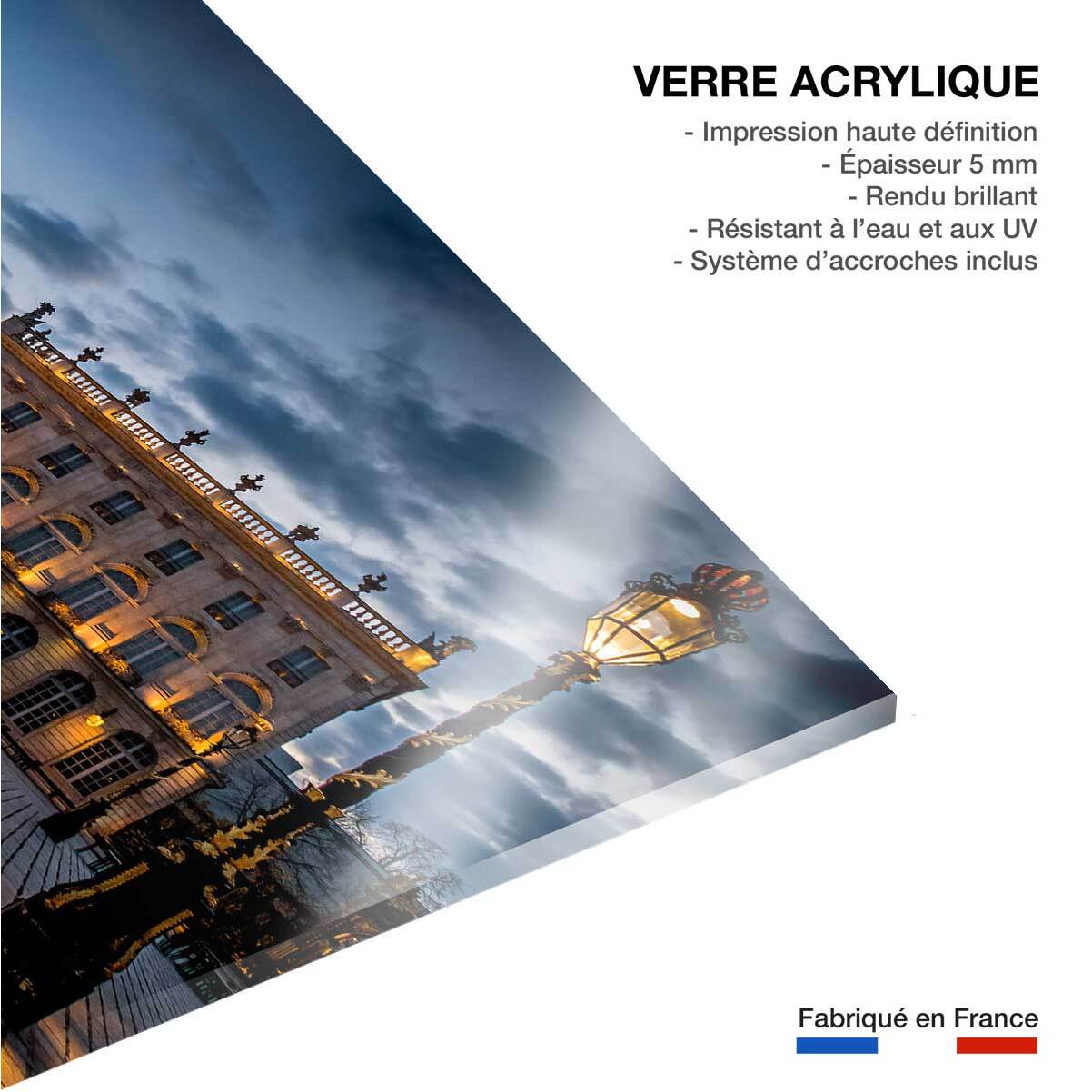 Tableau en passant par la lorraine Tableau plexiglas