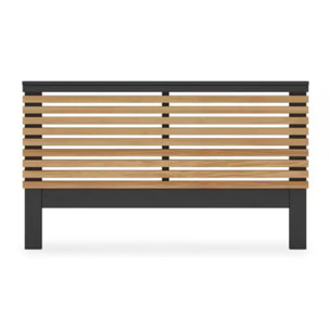 Cabecero Misty Gris Alpino - Oak