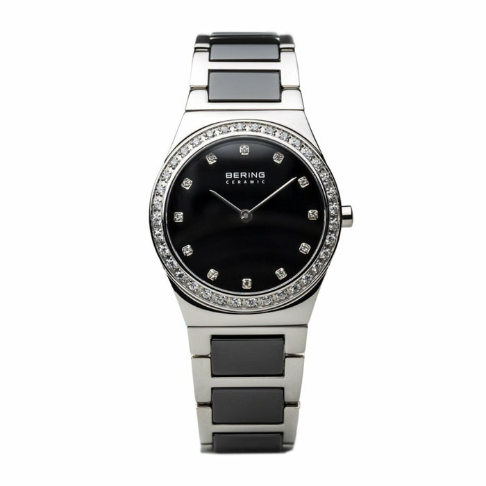 Reloj Bering 32430-742 Mujer Analogico Cuarzo con Correa de Ceramica