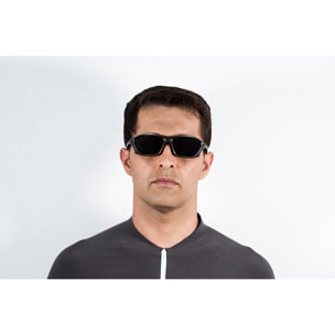 Gafas de deportes acuáticos OCEAN LAKE GARDA - Negro mate / Ahumada