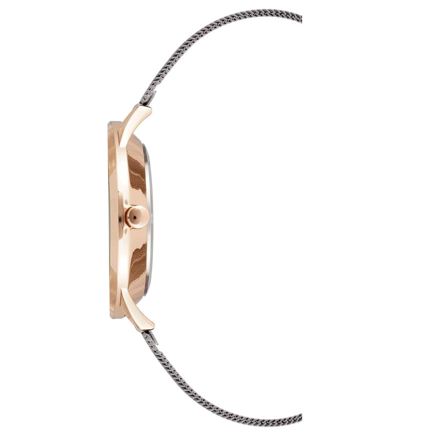 Reloj Nine West NW-2566RGGY Mujer Analogico Cuarzo con Correa de Plastico