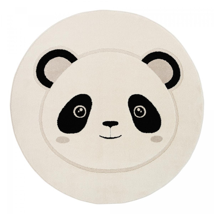 Tapis rond TERU  pour enfant -Facile d'etretien