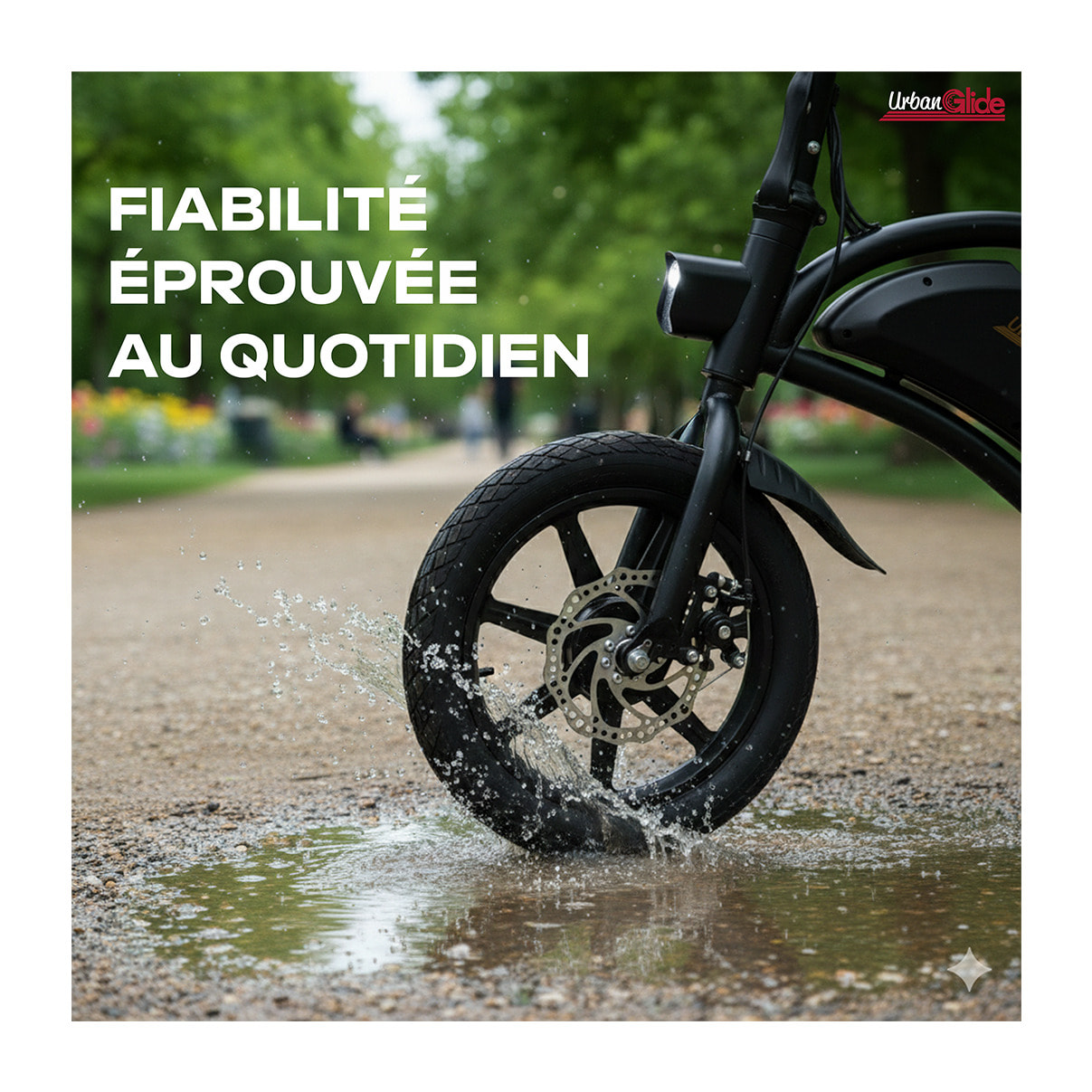 Vélo électrique compact 14 pouces – 1000W – Batterie 42V – Autonomie 18 km – 15 kg