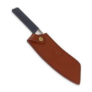 Pochette STEAK CHAMP cuir pour couteau de chef BBQ pro