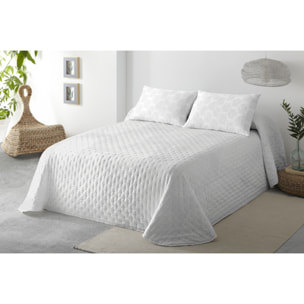 COLCHA SUAVE REVERSIBLE DN NAHIA PLATA