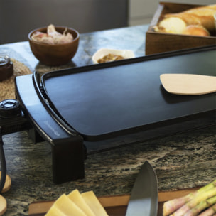 Plancha de Asar Eléctrica Tasty&Grill 3000 Blackwater. 2600 W, Resistencia en fo