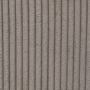 Coffre Pouf Pliable Cotele Scott Taupe