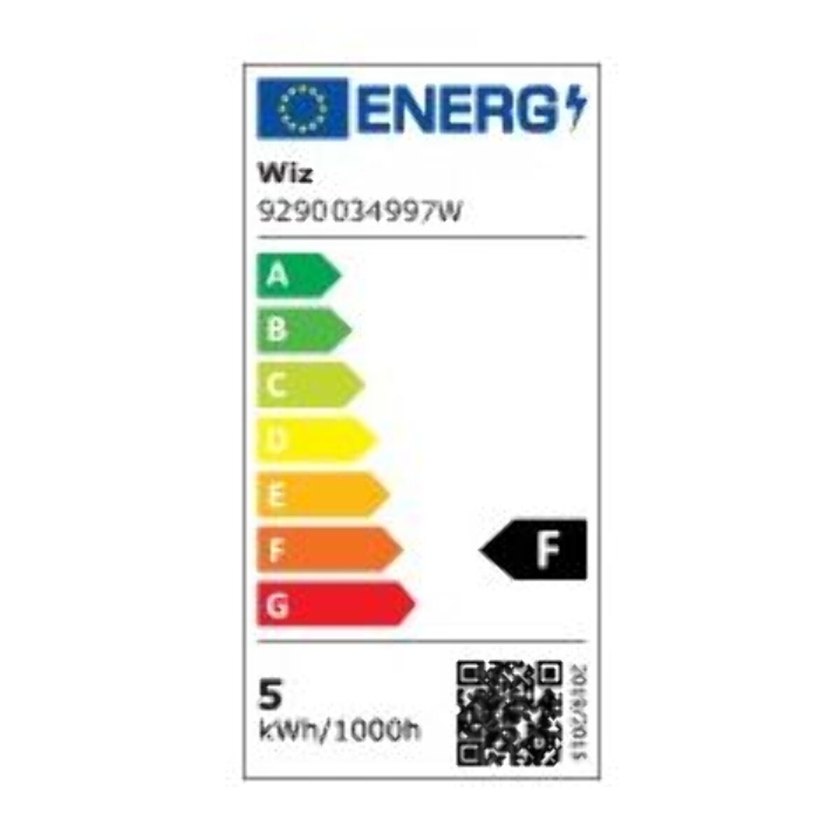 Ampoule LED connectée WIZ E14 Couleur Sphérique 40W