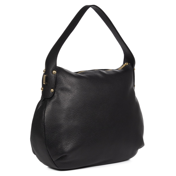 Acerenza Bolso de hombro Mujer.Piel auténtica Dollaro