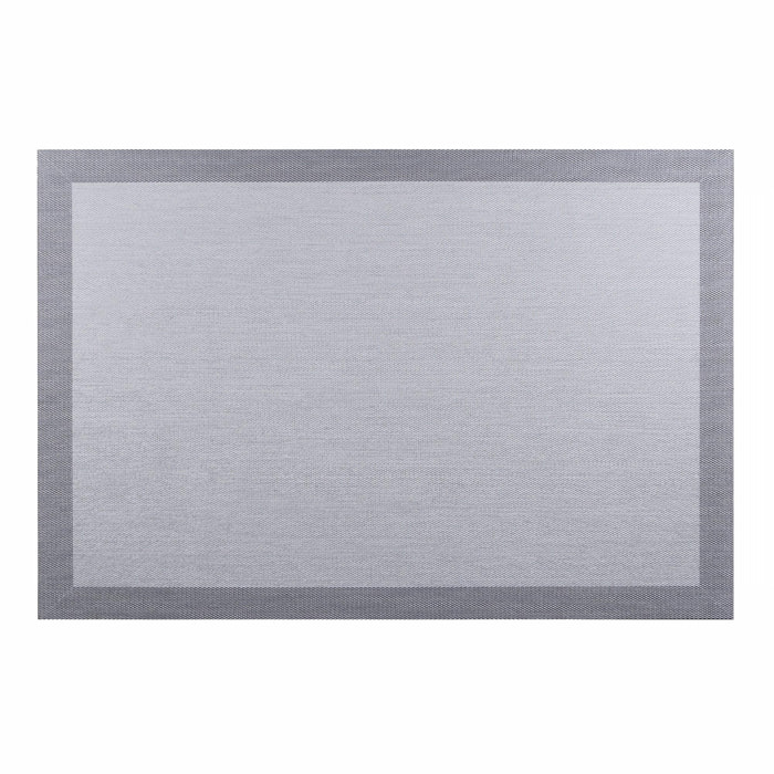 Alfombra de vinilo tejido LEBLON plata-gris