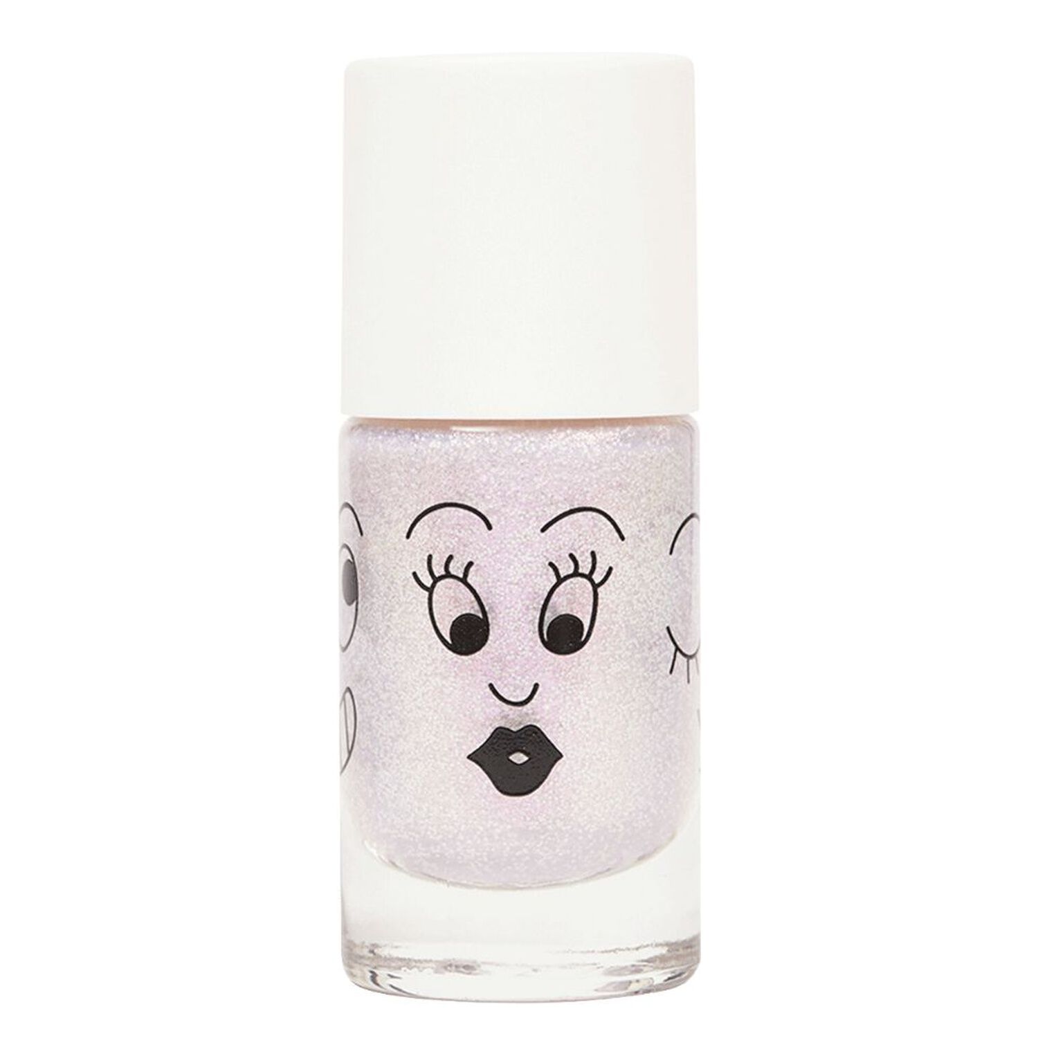 Lovely City - Coffret Vernis Pailleté Rose Nacré + Brillant à Lèvres Mûre