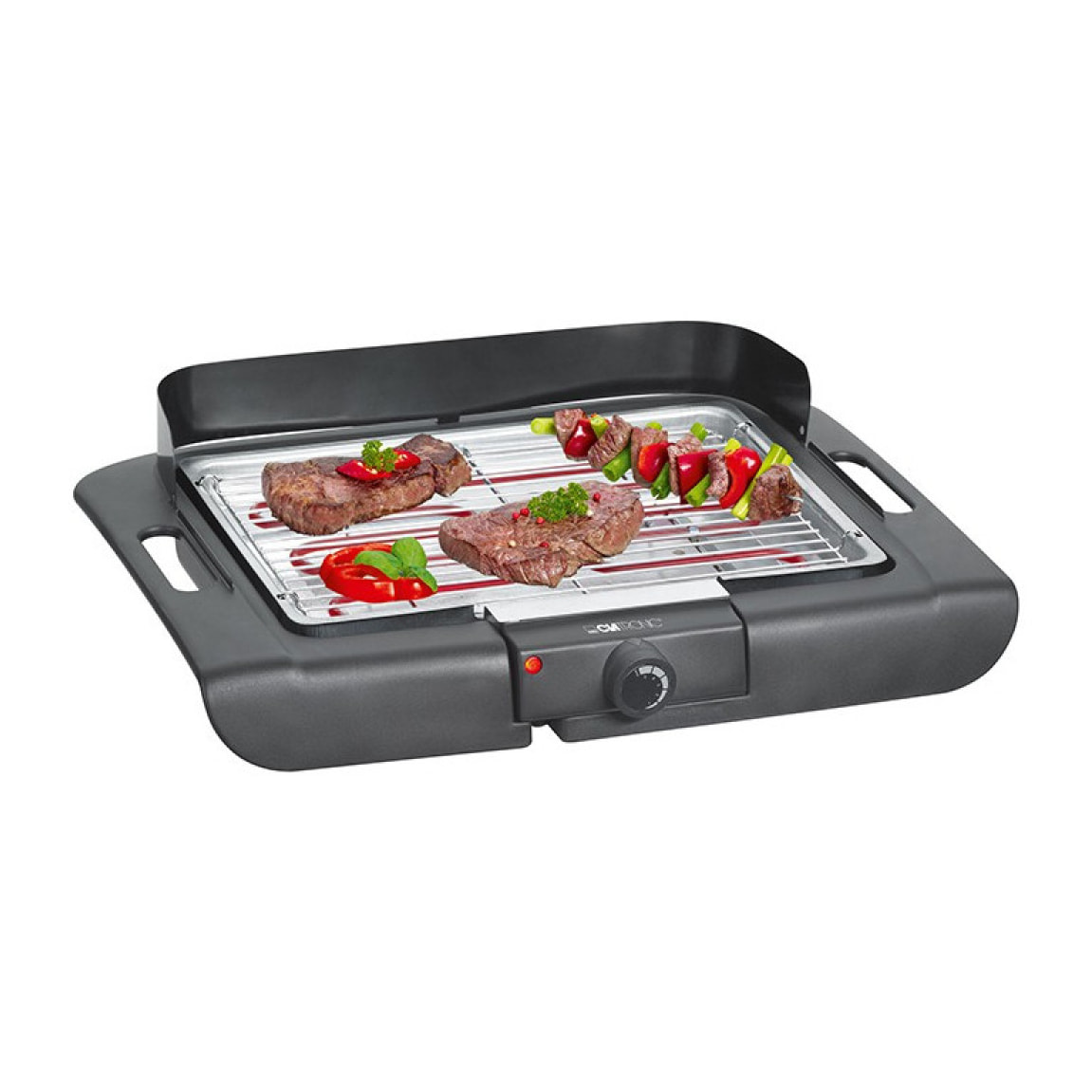 Barbecue Gril électrique de table 2000W Clatronic BQ 3507 Noir