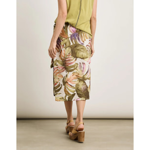 Falda Midi Multicolor - Kaprina