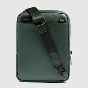 Piquadro Borsello piccolo in pelle porta iPad®mini, schermato con protezione RFID