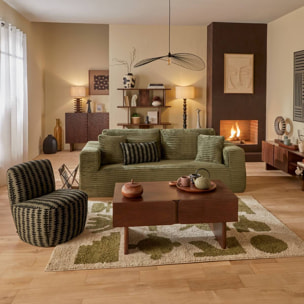 Fauteuil Leone H.68cm vert