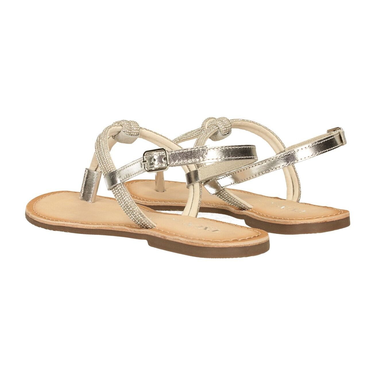 Sandali Donna Tata Italia Argentato
