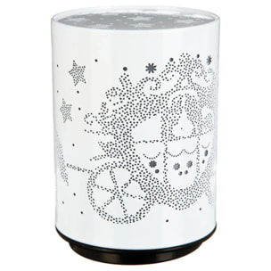 Veilleuse enfant LED "Push" - métal - H11 cm