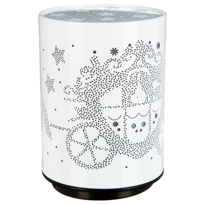 Veilleuse enfant LED "Push" - métal - H11 cm