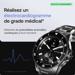 Montre santé WITHINGS Scanwatch Nova 42mm Noire