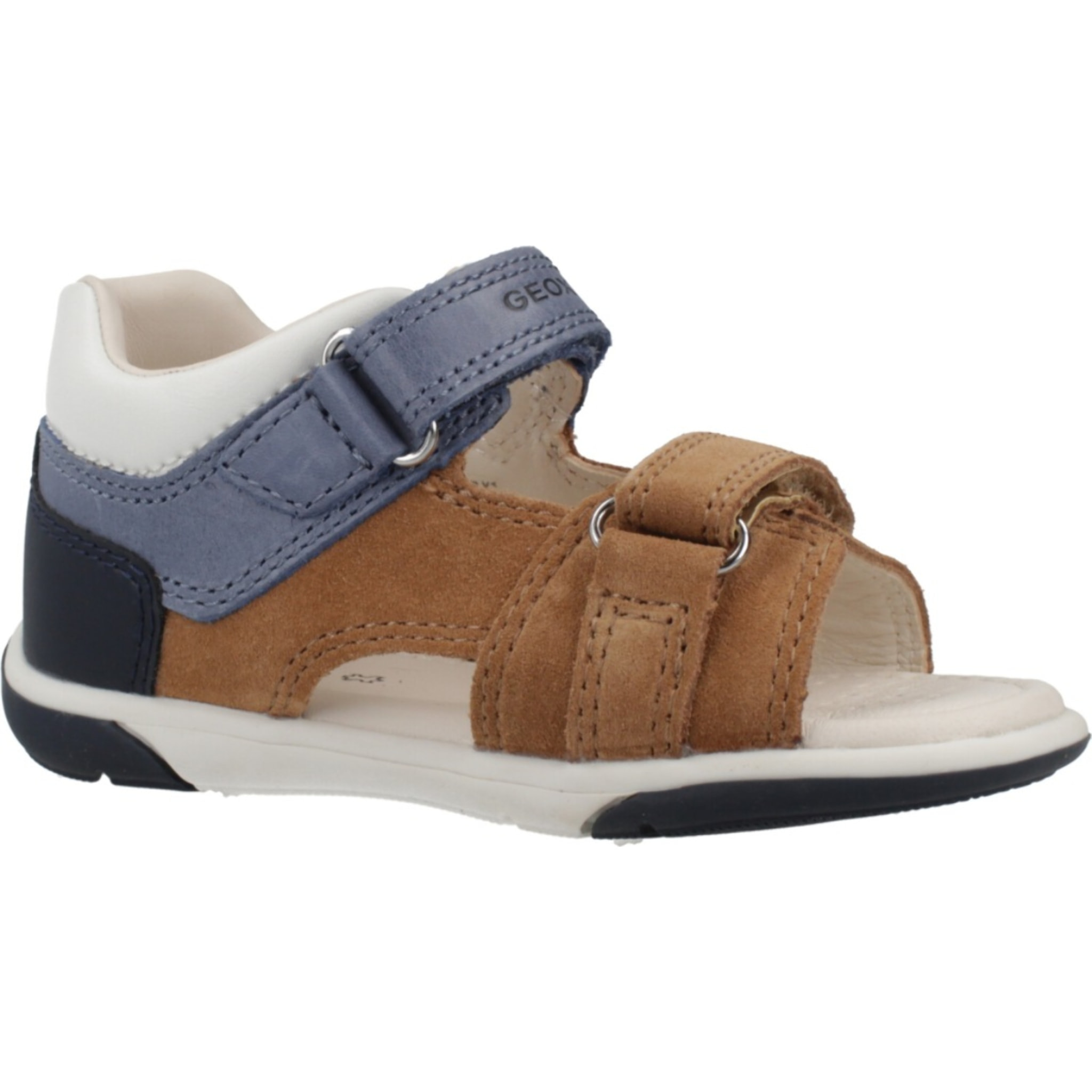 Sandalias Niño de la marca GEOX  modelo B SANDAL ZAPITO BOY MARRON